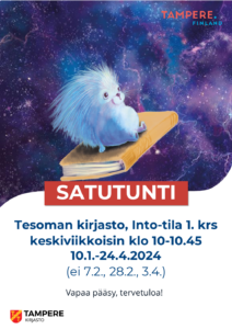 Satutunti Tesoman kirjastossa klo 10 @ Tesoman hyvinvointikeskus | Tampere | Suomi